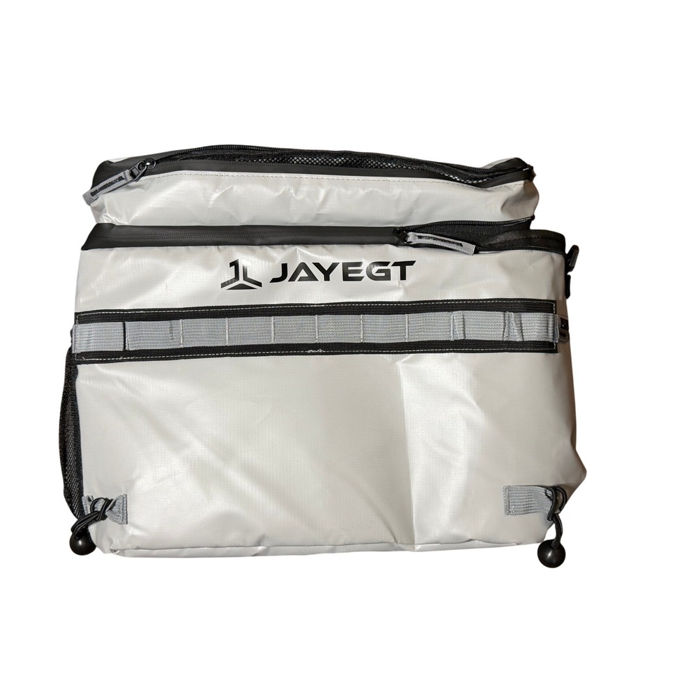 JAYEGT Insulated Soft Cooler Bag Silver Portable Leakproof Kyak Cooler